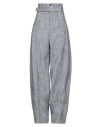 Philosophy Di Lorenzo Serafini Woman Pants Grey Size 2 Cotton