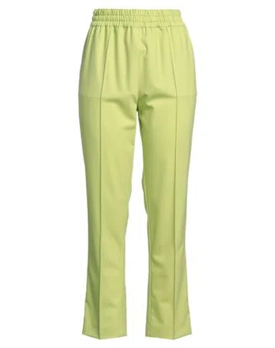 Philosophy Di Lorenzo Serafini Woman Pants Lime Green Size 4 Wool, Elastane