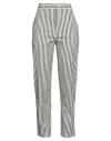 Philosophy Di Lorenzo Serafini Woman Pants Off White Size 4 Cotton, Viscose, Elastane In Off White