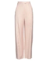 Philosophy Di Lorenzo Serafini Woman Pants Pink Size 4 Viscose, Linen In Pink