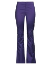 Philosophy Di Lorenzo Serafini Woman Pants Purple Size 4 Polyester, Polyamide, Elastane In Purple