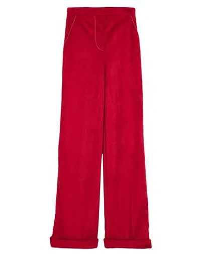 Philosophy Di Lorenzo Serafini Woman Pants Red Size 4 Polyester