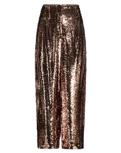 Philosophy Di Lorenzo Serafini Woman Pants Rose Gold Size 6 Textile Fibers