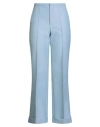 Philosophy Di Lorenzo Serafini Woman Pants Sky Blue Size 4 Virgin Wool, Polyester In Blue
