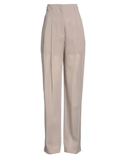 Philosophy Di Lorenzo Serafini Woman Pants Taupe Size 4 Virgin Wool, Polyester In Grey