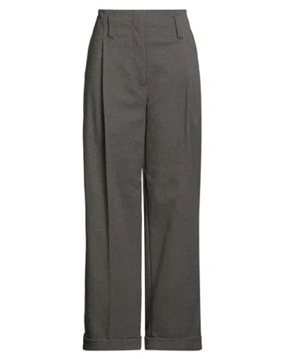 Philosophy Di Lorenzo Serafini Woman Pants Taupe Size 6 Viscose, Cotton In Black