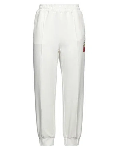 Philosophy Di Lorenzo Serafini Woman Pants White Size M Cotton