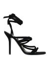 Philosophy Di Lorenzo Serafini Woman Sandals Black Size 10 Leather