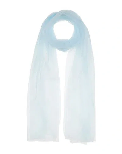 Philosophy Di Lorenzo Serafini Woman Scarf Sky Blue Size - Polyamide