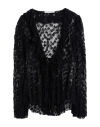 Philosophy Di Lorenzo Serafini Woman Shirt Black Size 10 Cotton, Polyamide In Black