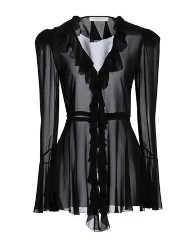 Philosophy Di Lorenzo Serafini Woman Shirt Black Size 8 Viscose