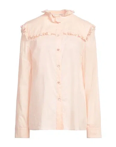 Philosophy Di Lorenzo Serafini Woman Shirt Blush Size 8 Cotton In Pink