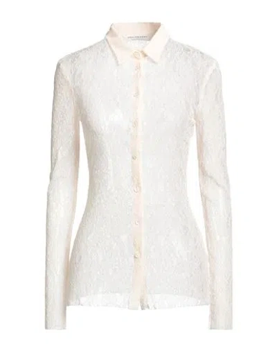 Philosophy Di Lorenzo Serafini Woman Shirt Ivory Size 12 Polyamide, Elastane In White