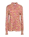 Philosophy Di Lorenzo Serafini Woman Shirt Lilac Size 8 Viscose In Purple