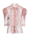 Philosophy Di Lorenzo Serafini Woman Shirt Pink Size 6 Polyester, Silk In Pink