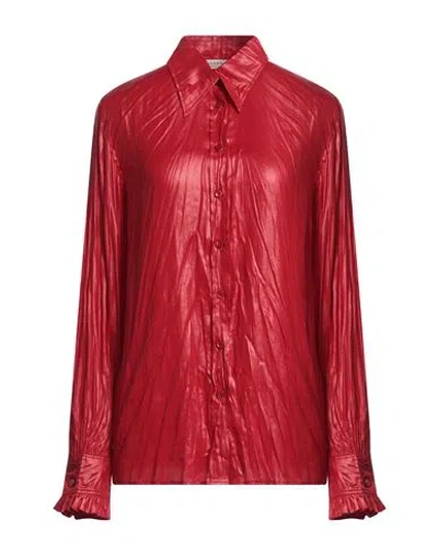 Philosophy Di Lorenzo Serafini Woman Shirt Red Size 8 Polyester In Red