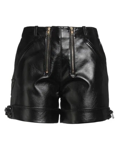 Philosophy Di Lorenzo Serafini Woman Shorts & Bermuda Shorts Black Size 6 Viscose, Polyester