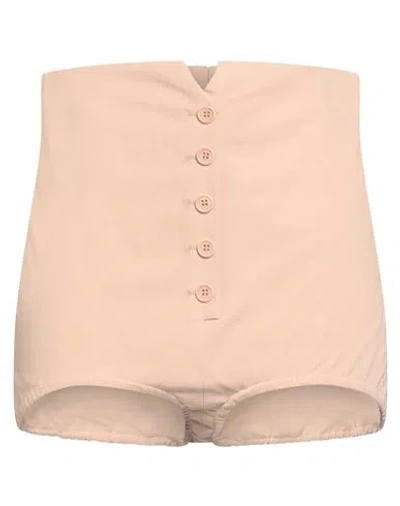 Philosophy Di Lorenzo Serafini Woman Shorts & Bermuda Shorts Blush Size 8 Cotton, Elastane In Pink