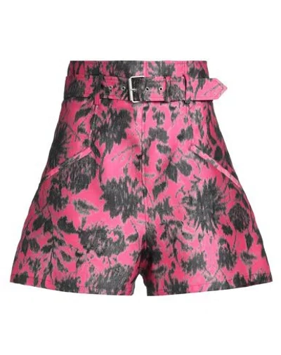 Philosophy Di Lorenzo Serafini Woman Shorts & Bermuda Shorts Fuchsia Size 4 Polyester In Pink
