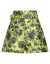 Philosophy Di Lorenzo Serafini Woman Shorts & Bermuda Shorts Lime Green Size 8 Polyester In Green