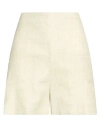 Philosophy Di Lorenzo Serafini Chambray Tailored Shorts In Fantasy Print Yellow