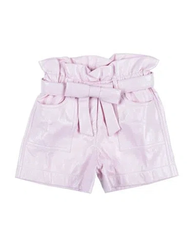 Philosophy Di Lorenzo Serafini Woman Shorts & Bermuda Shorts Pink Size 14 Cotton, Polyurethane