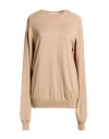 Philosophy Di Lorenzo Serafini Woman Sweater Beige Size 4 Virgin Wool, Silk In Sand