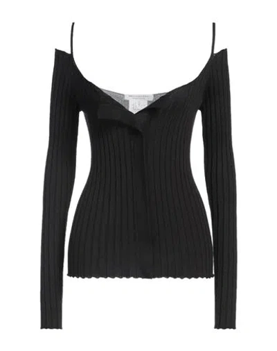 Philosophy Di Lorenzo Serafini Woman Sweater Black Size 6 Lyocell, Virgin Wool