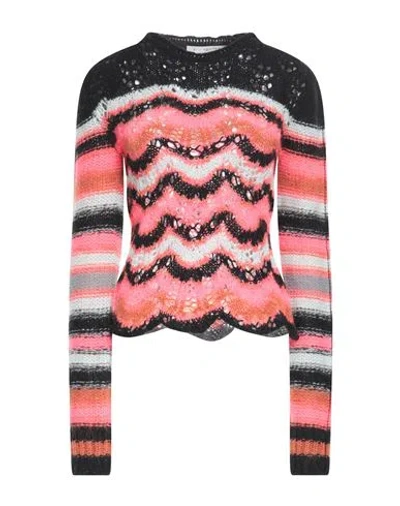 Philosophy Di Lorenzo Serafini Woman Sweater Black Size 6 Polyamide, Mohair Wool, Wool