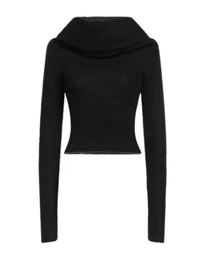 Philosophy Di Lorenzo Serafini Woman Sweater Black Size 8 Polyamide, Mohair Wool, Wool