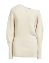Philosophy Di Lorenzo Serafini Elegant One-shoulder Ivory Sweater