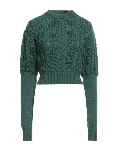 Philosophy Di Lorenzo Serafini Woman Sweater Green Size 4 Virgin Wool