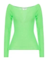 Philosophy Di Lorenzo Serafini Woman Sweater Green Size 4 Virgin Wool, Cashmere In Green