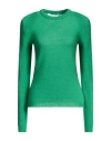 Philosophy Di Lorenzo Serafini Woman Sweater Green Size 8 Virgin Wool, Cashmere In Green