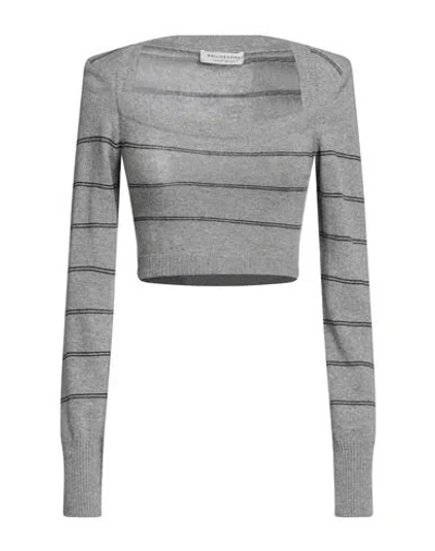 Philosophy Di Lorenzo Serafini Woman Sweater Grey Size 6 Virgin Wool, Cashmere