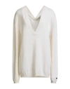 Philosophy Di Lorenzo Serafini Woman Sweater Ivory Size 12 Wool, Cashmere In Multi