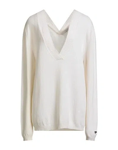 Philosophy Di Lorenzo Serafini Woman Sweater Ivory Size 12 Wool, Cashmere In Multi