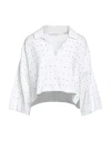 Philosophy Di Lorenzo Serafini Woman Sweater Ivory Size 2 Cotton, Polyamide In White