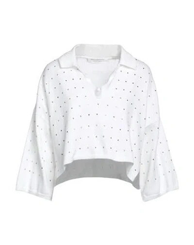 Philosophy Di Lorenzo Serafini Woman Sweater Ivory Size 2 Cotton, Polyamide In White