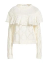 Philosophy Di Lorenzo Serafini Woman Sweater Ivory Size 8 Acrylic, Mohair Wool, Polyamide