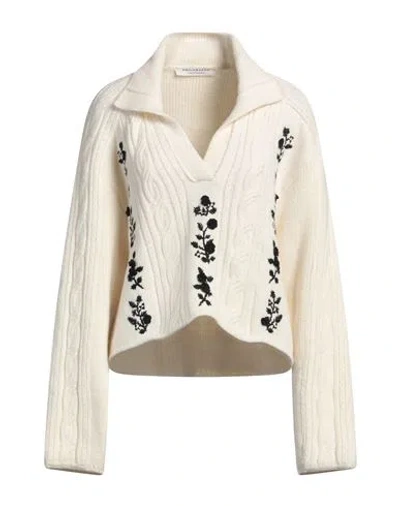 Philosophy Di Lorenzo Serafini Woman Sweater Ivory Size 8 Virgin Wool In White