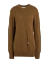 Philosophy Di Lorenzo Serafini Woman Sweater Khaki Size 8 Virgin Wool, Cashmere In Brown