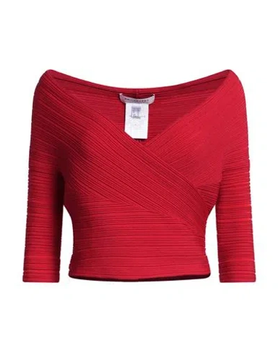 Philosophy Di Lorenzo Serafini Woman Sweater Red Size 6 Viscose In Red
