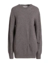 Philosophy Di Lorenzo Serafini Woman Sweater Taupe Size 10 Virgin Wool, Cashmere In Gray