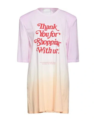 Philosophy Di Lorenzo Serafini Woman T-shirt Lilac Size S Cotton In Purple
