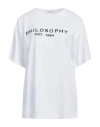 Philosophy Di Lorenzo Serafini T-shirt Woman Philosophy - T-shirt - White In White