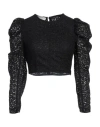 Philosophy Di Lorenzo Serafini Woman Top Black Size 2 Polyester, Cotton