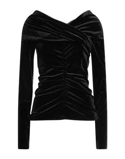 Philosophy Di Lorenzo Serafini Woman Top Black Size 4 Polyester, Elastane