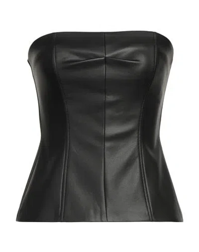 Philosophy Di Lorenzo Serafini Woman Top Black Size 8 Polyester