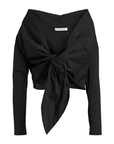 Philosophy Di Lorenzo Serafini Woman Top Black Size 8 Polyester, Polyamide, Elastane